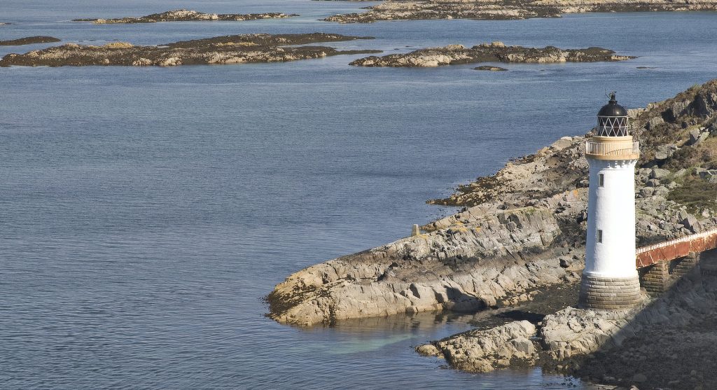 Lighthouse under the Skye Bridge